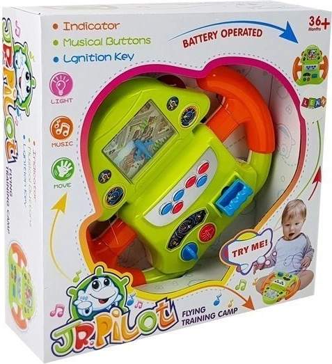 Інтерактивна іграшка LEAN Toys Симулятор польоту 7573 (5905214979041) - зображення 4