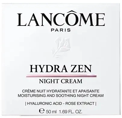 Успокаивающий и увлажняющий ночной крем для лица Lancome Hydra Zen Anti-Stress Moisturising Night 50 ml - изображение 3