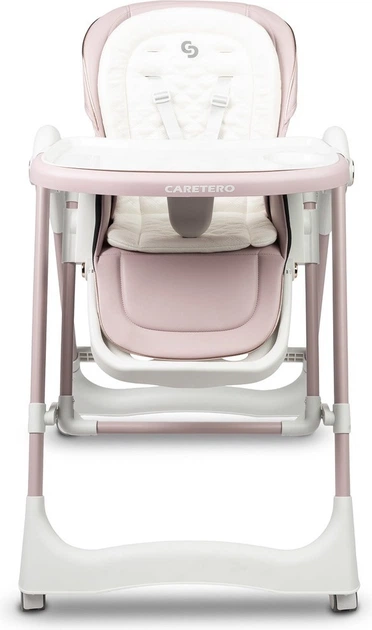 Стільчик для годування Caretero Nesto 3 в 1 Рожевий (5903076323422) - зображення 2