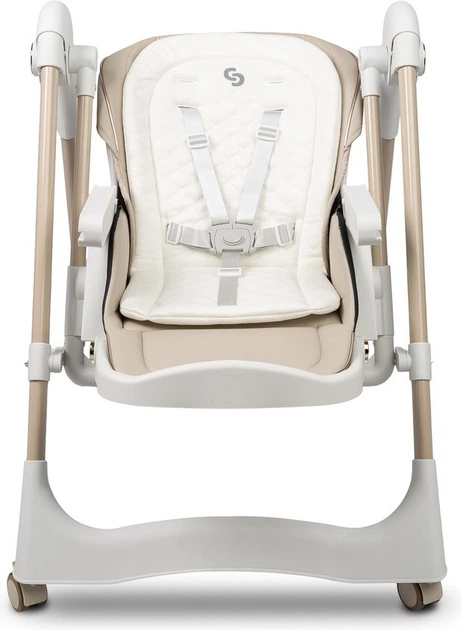 Стільчик для годування Caretero Nesto 3 в 1 Бежевий (5903076323415) - зображення 16