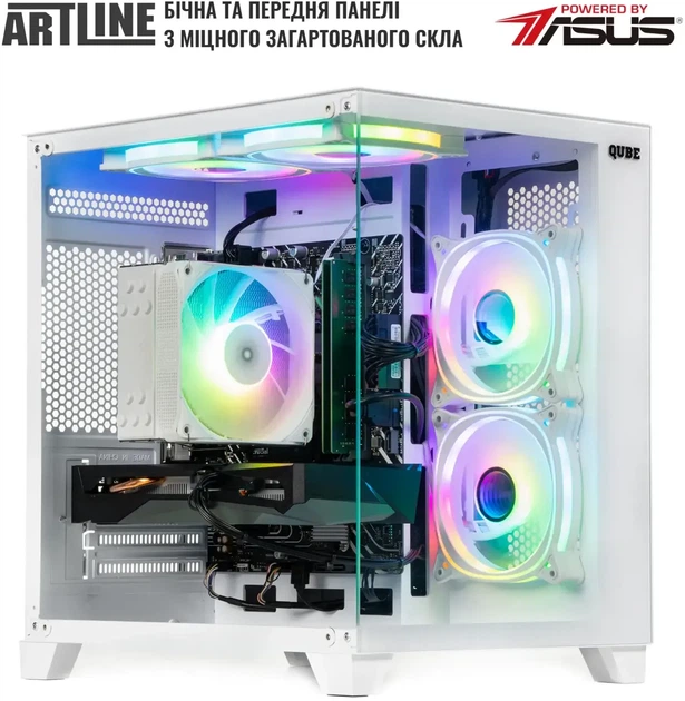 Компьютер ARTLINE Gaming X43WHITE (X43WHITEv71) - Фото 8 Компьютер ARTLINE Gaming X43WHITE (X43WHITEv71) - изображение 8
