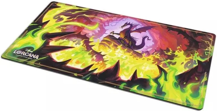 Mata do gry Ravensburger Disney Lorcana TCG: Zimowy czar – Smoczy ogień (4050368988515) - obraz 2