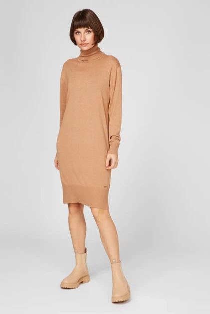 Жіноча бежева сукня EDNA Pepe Jeans XS PL701766 - Фото 1 Жіноча бежева сукня EDNA Pepe Jeans XS PL701766 - изображение 1