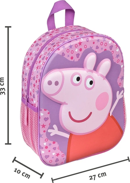 Рюкзак шкільний Undercover Peppa Pig 3D (4043946313502) - зображення 4