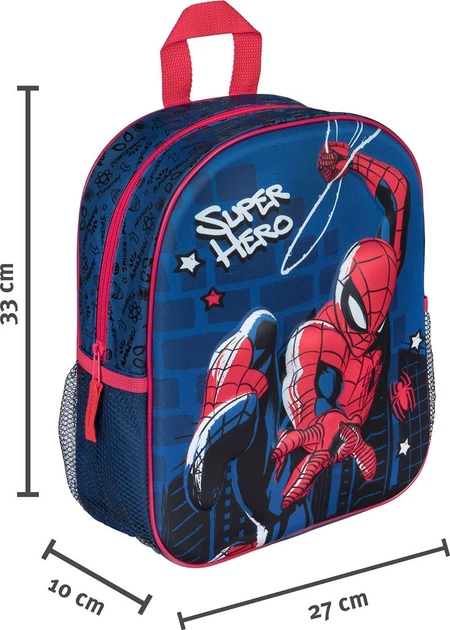 Plecak szkolny Undercover Spiderman 3D (4043946314080) - obraz 4