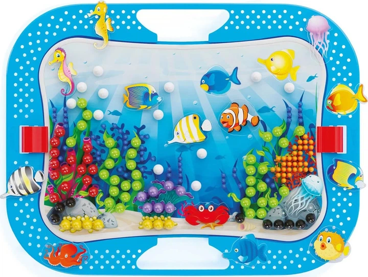 Mozaika dla dzieci Quercetti Ocean Fun Fish and Pegs (8007905009697) - obraz 3