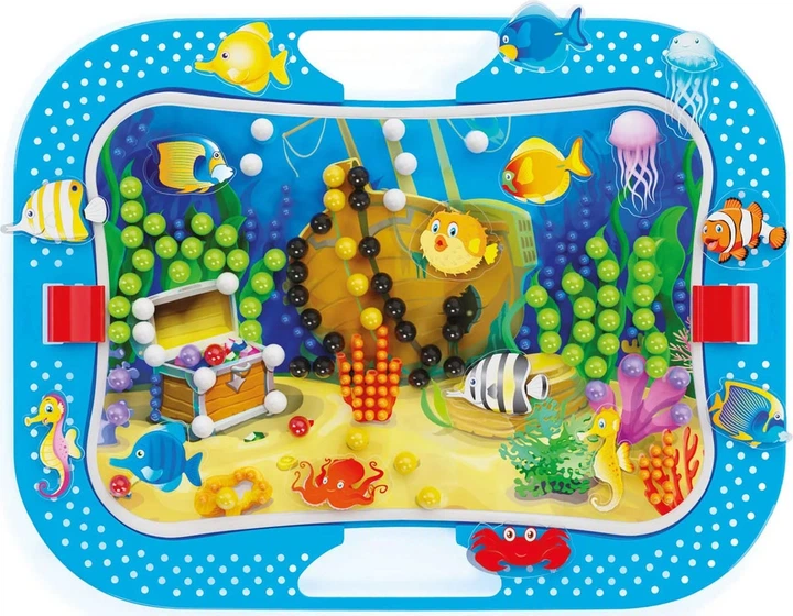 Mozaika dla dzieci Quercetti Ocean Fun Fish and Pegs (8007905009697) - obraz 5