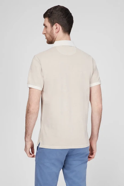 Чоловіче бежеве поло SUNFADED PIQUE Gant XL 2052028 - зображення 4