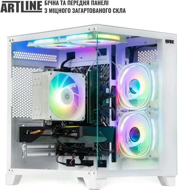 Компьютер ARTLINE Gaming X43WHITE Windows 11 Home (X43WHITEv73Win) - Фото 8 Компьютер ARTLINE Gaming X43WHITE Windows 11 Home (X43WHITEv73Win) - изображение 8