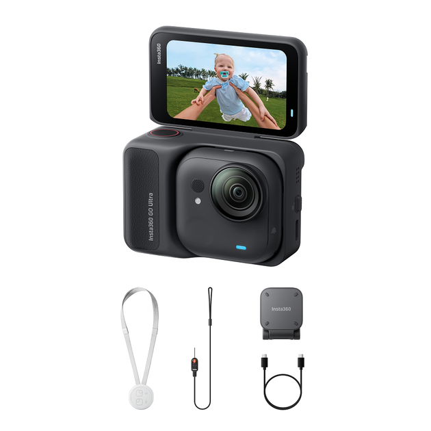 Екшн-камера Insta360 GO Ultra Standard Edition (Midnight Black) (6977644761045) - изображение 3