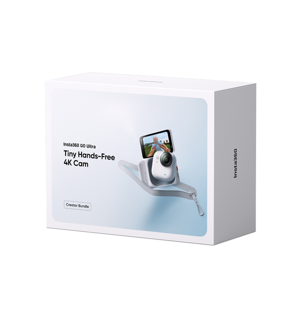 Екшн-камера Insta360 GO Ultra Creator Bundle (Arctic White) (6977644765234) - Фото 2 Екшн-камера Insta360 GO Ultra Creator Bundle (Arctic White) (6977644765234) - изображение 2
