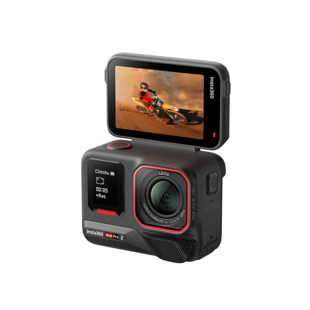 Екшн-камера Insta360 Ace Pro 2 Dual Battery Bundle (Black) (6977644760888) - зображення 8