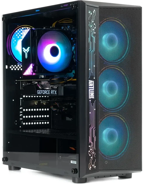 Компьютер ARTLINE Gaming X49 (X49v92) AMD Ryzen 5 7500F / RAM 32 ГБ / SSD 1 ТБ / nVidia GeForce RTX 5060 Ti, 16 ГБ - изображение 2