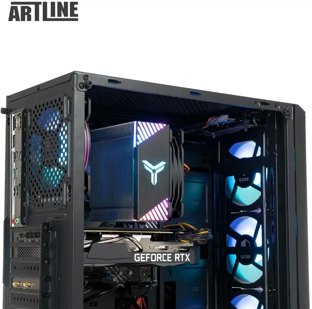 Компьютер ARTLINE Gaming X49 (X49v92) AMD Ryzen 5 7500F / RAM 32 ГБ / SSD 1 ТБ / nVidia GeForce RTX 5060 Ti, 16 ГБ - изображение 8