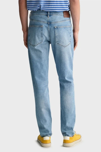 Чоловічі блакитні джинси REGULAR Gant 32-32 1000261 - изображение 3
