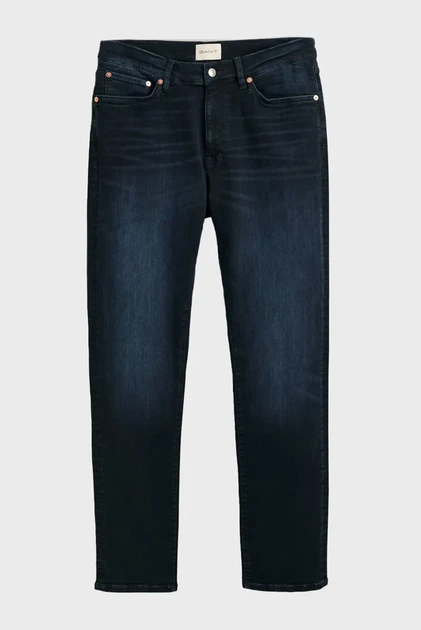 Чоловічі темно-сині джинси EXTRA SLIM ACTIVE RECOVER Gant 34-32 1000264 - Фото 8 Чоловічі темно-сині джинси EXTRA SLIM ACTIVE RECOVER Gant 34-32 1000264 - изображение 8