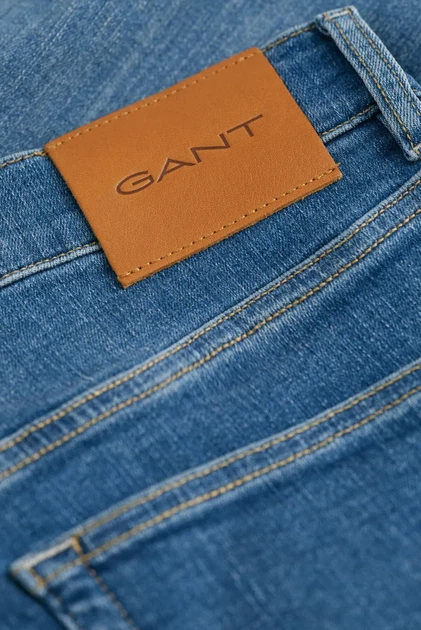 Чоловічі сині джинси EXTRA SLIM ACTIVE RECOVER Gant 32-34 1000264 - Фото 7 Чоловічі сині джинси EXTRA SLIM ACTIVE RECOVER Gant 32-34 1000264 - изображение 7