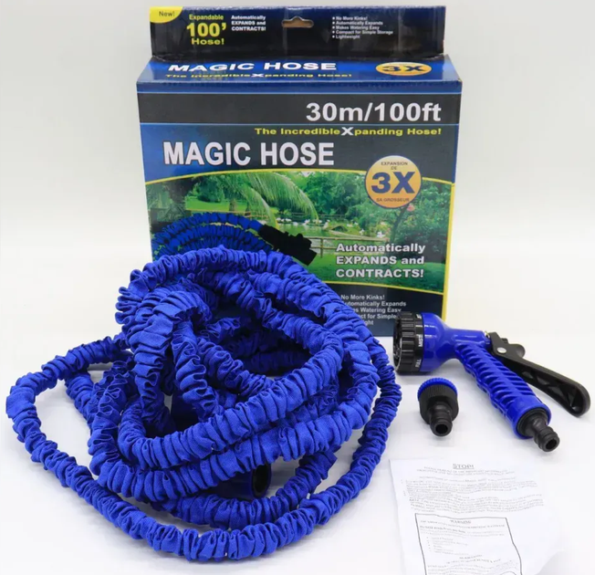 Шланг для поливу 30 м з розпилювачем MAGIC HOSE (L) - изображение 10