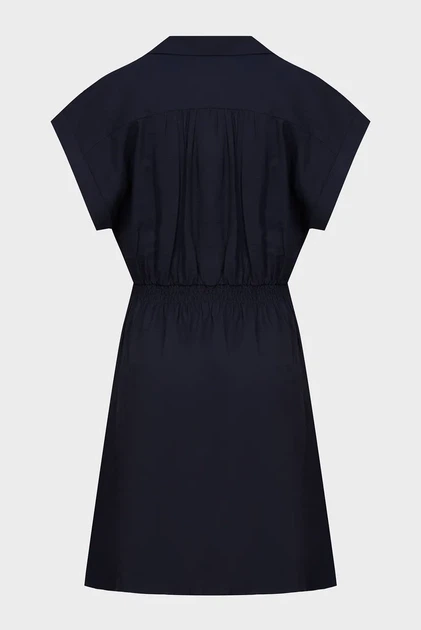 Жіноча темно-синя сукня REL POPOVER SS DRESS Gant 36 4503323 - изображение 2