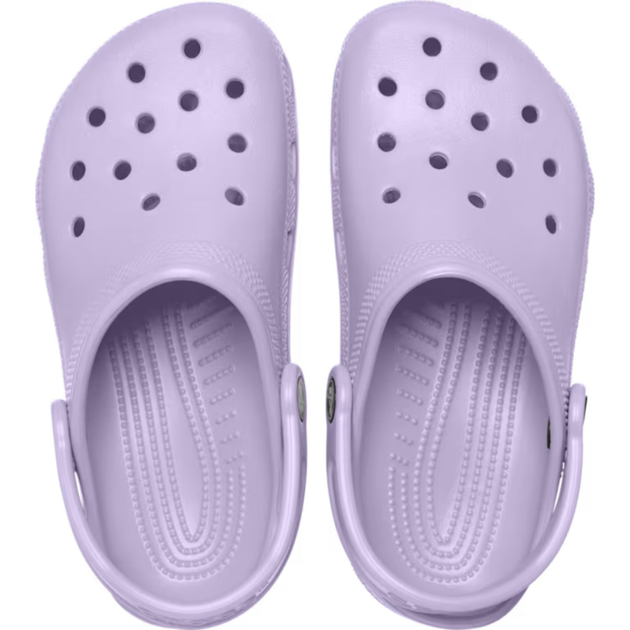 Сабо Crocs Classic Kids Clog 30 р 18.4-19.1 см Дитячі Лавандові 206991-C13 Lavander - зображення 4