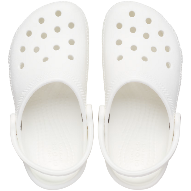 Сабо Crocs Classic Kids Clog 34 р 20.9-21.7 см Детские Белые 206991-J3 White - изображение 4