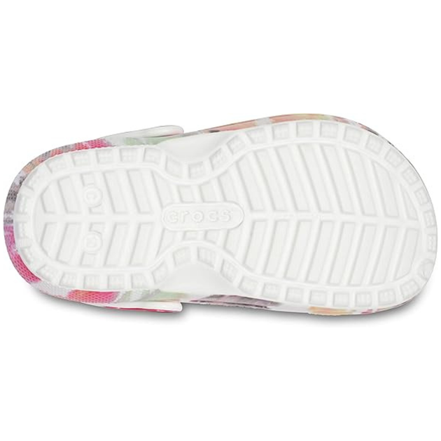 Утеплені сабо Crocs Classic Lined Tie Dye Clog 43 р 27.7-28.2 см Різнокольорові 206341 M10/W12 Black/Multi - зображення 6