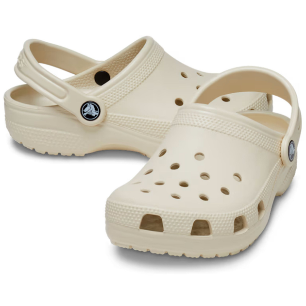 Сабо Crocs Classic Kids Clog 33 р 20.1-20.8 см Детские Бежевые 206991-J2 Bone - изображение 3