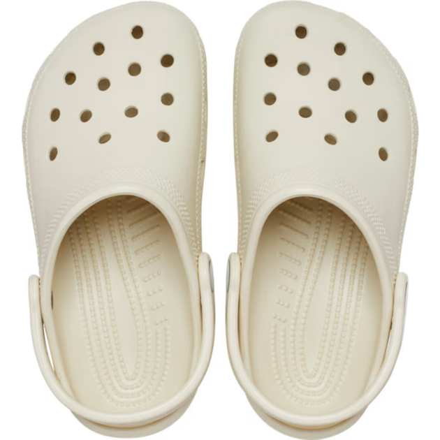 Сабо Crocs Classic Kids Clog 34 р 20.9-21.7 см Детские Бежевые 206991-J3 Bone - изображение 4