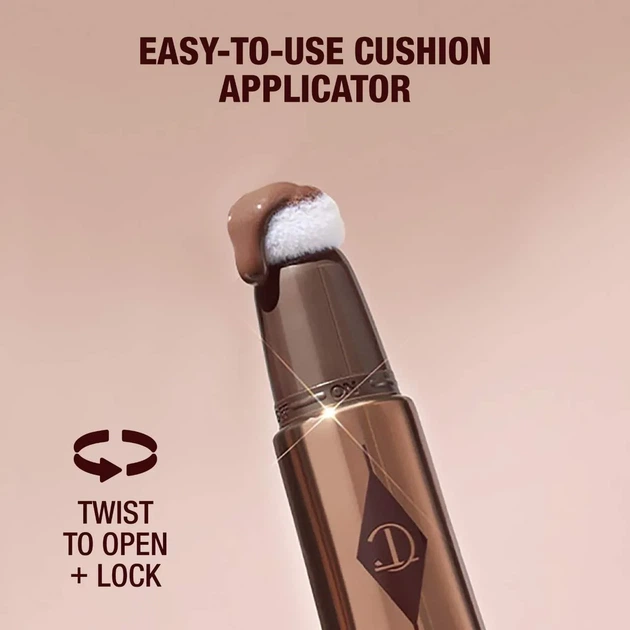 Кремовый контуринг Charlotte Tilbury Hollywood Contour Wand оттенок Fair/ Medium (12ml) - изображение 3
