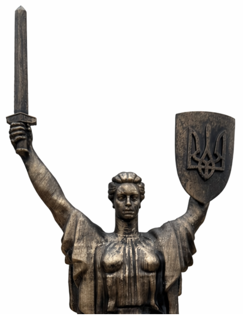 Статуэтка Родина-Мать бронзовая патриотическая — коллекционная скульптура, 31 см - Фото 3 Статуэтка Родина-Мать бронзовая патриотическая — коллекционная скульптура, 31 см - изображение 3