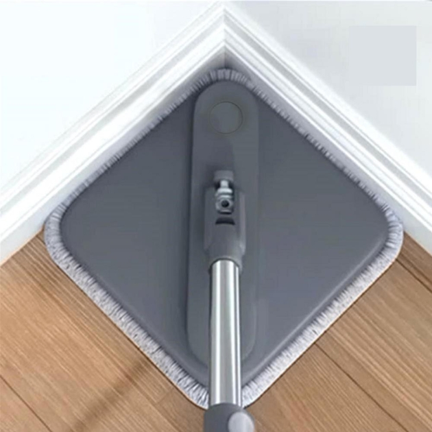 Комплект швабра с ведром для мытья полов Mop with bucket K10, с отжимом / Складная швабра - изображение 9