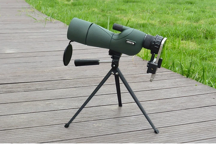 Підзорна труба Loerston 25-75x60 ED | потужний зум монокуляр BAK4 | професійний телескоп для полювання, спостереження, туризму - зображення 13