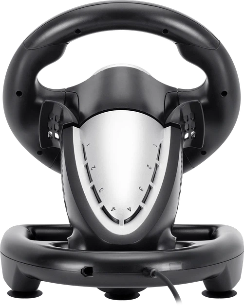 Ігрове кермо Defender Turbo Pro PC/PS3/PS4/Xbox,10кнопок (64291) - Уценка - изображение 4