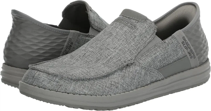 Чоловічі мокасини Skechers 47.5р., сині, 31.5 см - зображення 2