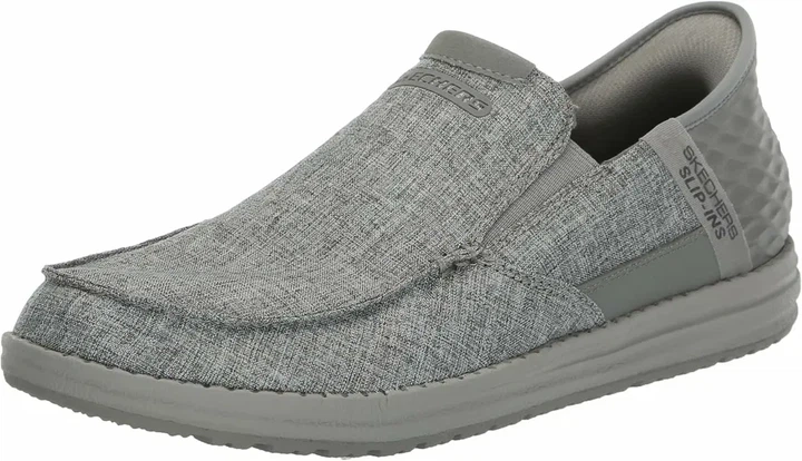 Чоловічі мокасини Skechers 47.5р., сині, 31.5 см - зображення 4