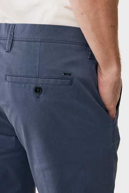Чоловічі темно-сині брюки CRAIG Garment dye chino pants Mexx 36 MF007000751M - изображение 4