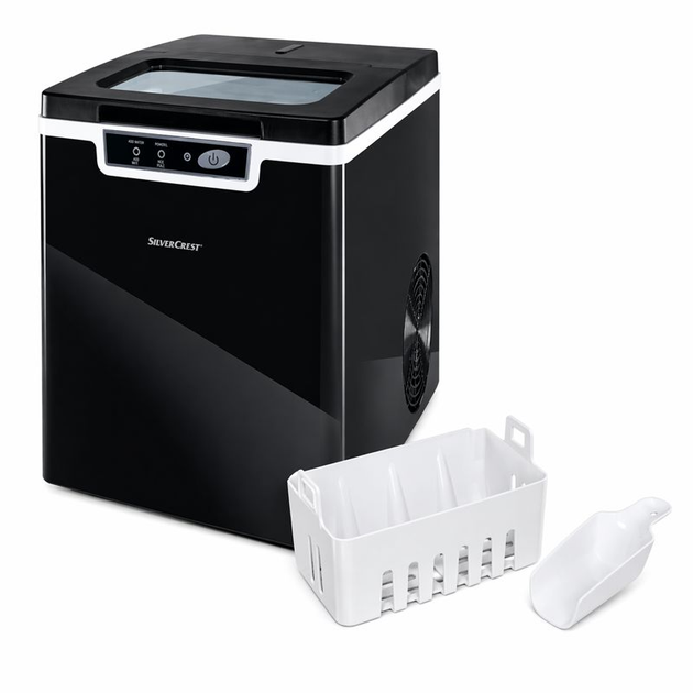 Генератор льоду Silver Crest SEMK 105 A1, 12 кг/добу, чорний - изображение 2