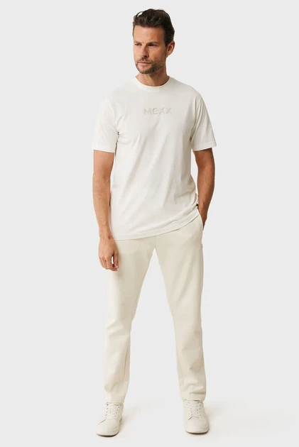 Чоловічі білі спортивні штани ZACHARY Essential sweatpants Mexx XXL MF007000551M - изображение 2