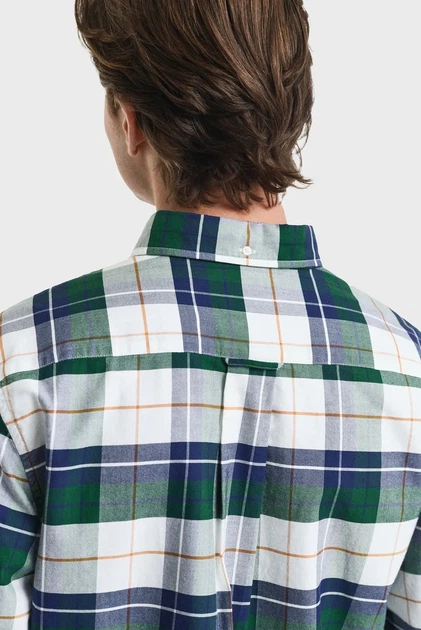 Чоловіча картата сорочка REG CLASSIC OXFORD CHECK Gant XL 3250147 - Фото 4 Чоловіча картата сорочка REG CLASSIC OXFORD CHECK Gant XL 3250147 - изображение 4