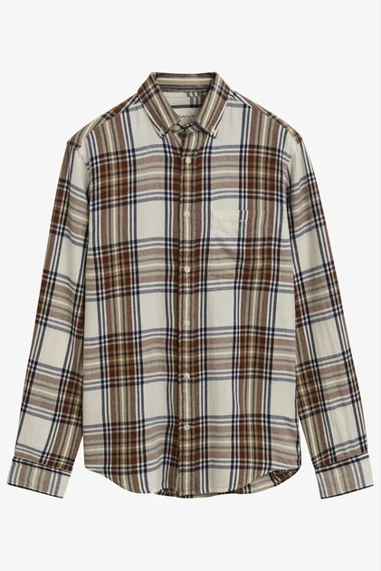 Чоловіча картата сорочка WINDBLOWN Gant M 3250243 - Фото 6 Чоловіча картата сорочка WINDBLOWN Gant M 3250243 - изображение 6