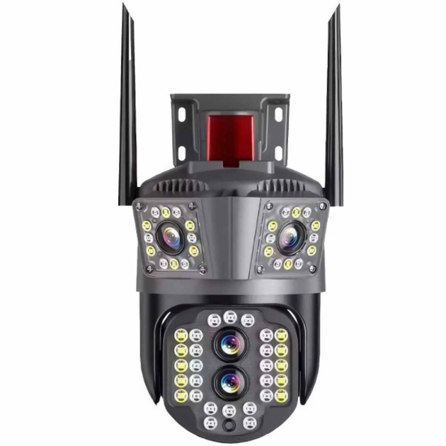Камера видеонаблюдения WiFi для дома с двумя объективами PTZ V35 (см11865) - Фото 3 Камера видеонаблюдения WiFi для дома с двумя объективами PTZ V35 (см11865) - изображение 3