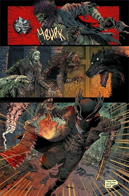 Комікс Bloodborne. Том 1. Глибина сну - Фото 5 Комікс Bloodborne. Том 1. Глибина сну - зображення 5