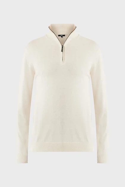 Чоловіча бежева кофта MATEO Premium knit sweater half zip Mexx XL MF006601451M - изображение 5