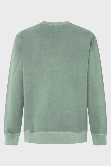 Чоловічий оливковий світшот Pepe Jeans S PM582735 - изображение 6