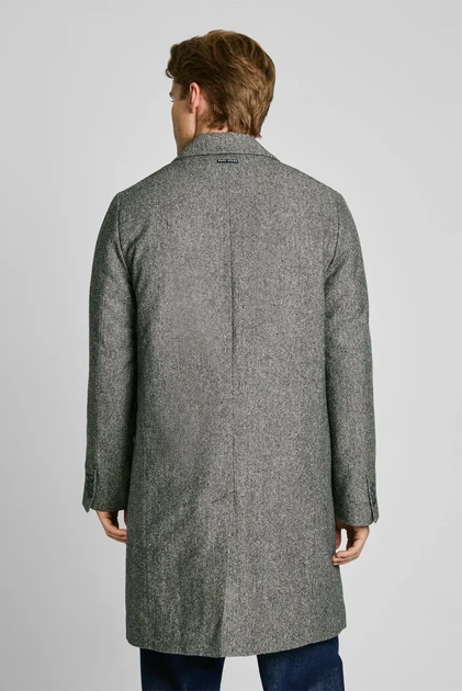 Чоловіче сіре пальто з візерунком TOLSON Pepe Jeans S PM403024 - зображення 4