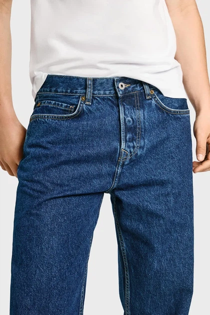 Чоловічі темно-сині джинси Pepe Jeans 36 PM207705HW58 - Фото 4 Чоловічі темно-сині джинси Pepe Jeans 36 PM207705HW58 - изображение 4