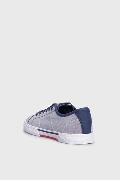 Чоловічі сині джинсові кеди BRADY MEN CHAMBRAY Pepe Jeans 41 PMS30817 - изображение 5