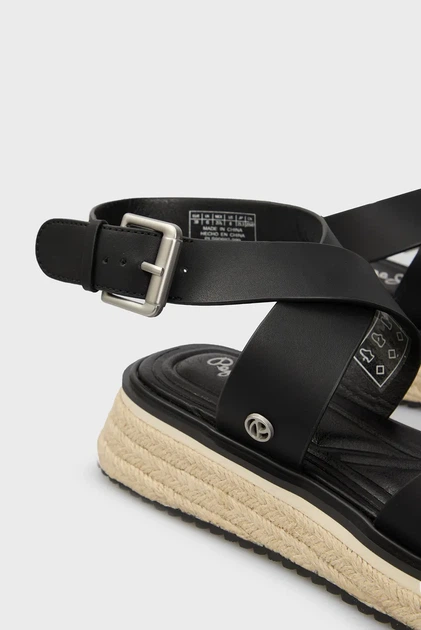 Жіночі чорні сандалі KATE NATURE Pepe Jeans 39 PLS90692 - изображение 2