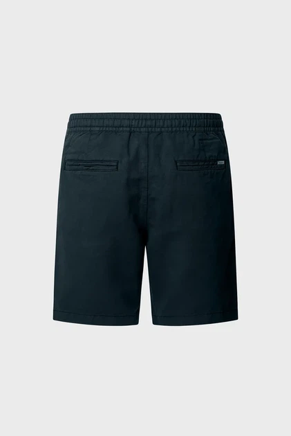 Чоловічі темно-сині лляні шорти RELAXED LINEN SMART Pepe Jeans 32 PM801093 - Фото 6 Чоловічі темно-сині лляні шорти RELAXED LINEN SMART Pepe Jeans 32 PM801093 - зображення 6