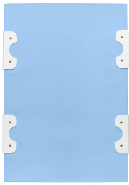 Mata do przewijania Sensillo Niebieska z system bezpieczeństwa 70 x 49 cm (5908310390383) - obraz 2